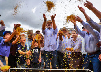 Governador Wanderlei Barbosa destaca força produtiva do Tocantins durante Abertura Nacional da Colheita da Soja, em Porto Nacional