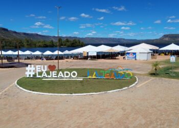 Praia do Segredo encanta visitantes com linda vista e excelente estrutura em Lajeado