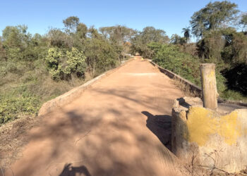 Ponte sobre o Rio Conceição, na TO-487, é interditada para execução de serviços